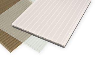 Cover your pergola with multiwall or solid polycarbonate